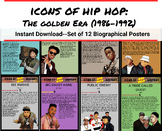 Icons of Hip Hop: The Golden Era (1986-1992)- Printable Mu
