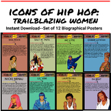Icons of Hip Hop: Trailblazing Women-Printable Music Posters