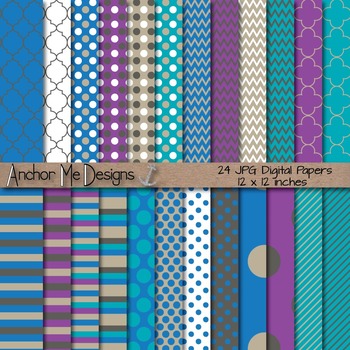 Cold Winter Digital Papers