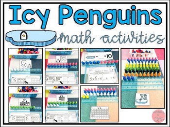 Preview of Icy Penguin Math Activities
