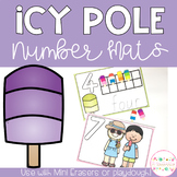 Icy Pole Playdough Number Mats