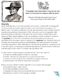 Ida B. Wells Black History Month Biography Worksheet - PDF