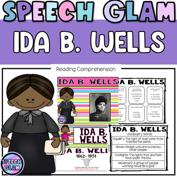 Preview of Ida B. Wells Reading Comprehension