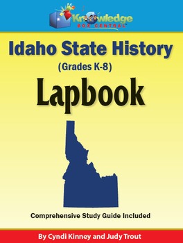 Preview of Idaho State History Lapbook / Interactive Notebook - EBOOK