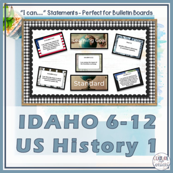 Preview of Idaho State Social Studies Standards US History