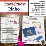 Idaho State Study Flap Book with Posters and Projects