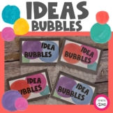 Idea Bubbles Brainstorming and Thinking Activity