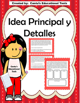 Preview of Idea Principal y Detalles 2 - Digital Learning