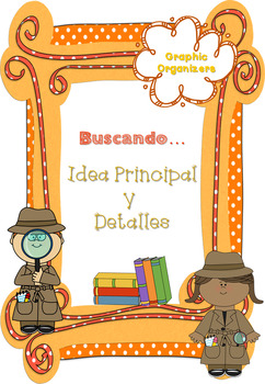 Preview of Idea Principal y Detalles / Main Idea and Supporting Details Graphic Organizers