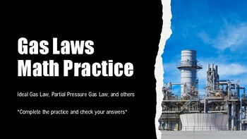 Preview of Ideal Gas Law, Dalton's Law, & MORE! Class Practice