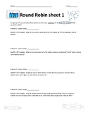 Ideal Gas Law Round Robin Activity