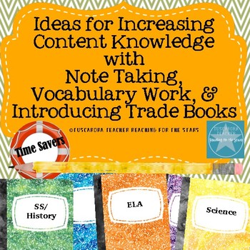 Preview of Ideas to Increase Content Knowledge