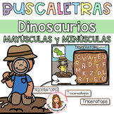 Identificar letras Dinosaurios / Dinosaurs Alphabet soup S