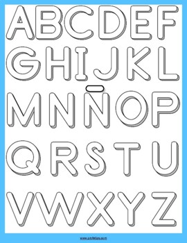 Identificar letras del abecedario con letras magnéticas by Profetips