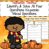 Identify All Four Operations Keywords:Single-Step Word Pro