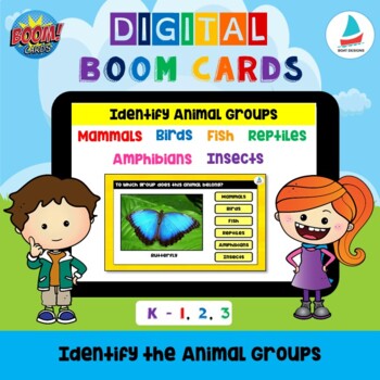 Preview of Identify Animal Groups | Kindergarten K-3 Elementary Science, Animal Groups