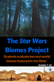 Identify Biomes with Star Wars Movies Project - Geography 
