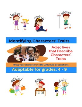 Preview of Identify Characters' Traits