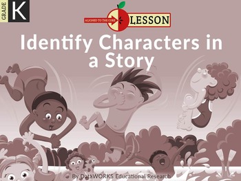 Preview of Identify Characters in a Story