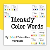 Identify Color Words