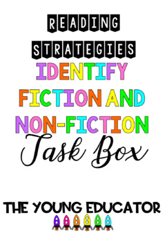 Preview of Identify Fiction and Non-Fiction Reading Strategy - READING BOOSTER PACK 6/12