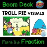 Identify Fractions | Spring Troll Pie-style visual | For b