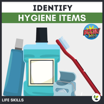 Preview of Identify Hygiene Items | Boom Cards
