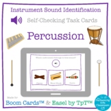 Identify Instrument Sounds: Percussion