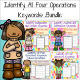 Identify Keywords Math Problem Solving BUNDLE