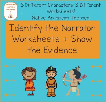 Preview of Narrator: Identify + Show the Evidence Reading Passages