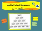 Identify Parts Of Expressions Interactive Digital Activity
