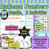 Identify, Plot, Order & Compare Rational Numbers Digital S