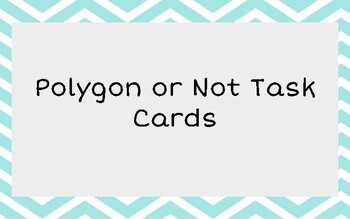 Preview of Identify Polygon Task Cards