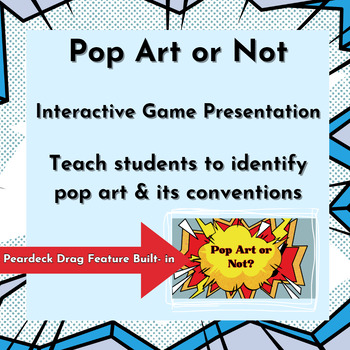 Preview of Identify Pop Art Movement Art Game