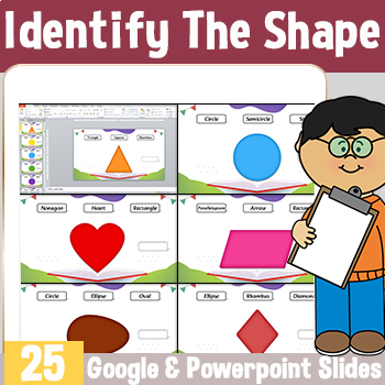 Preview of Identify The Shape | Google Slides | PowerPoint