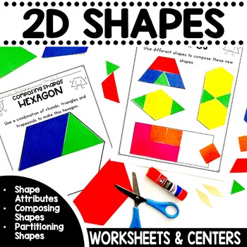 Preview of 2D Shape Attributes Partitioning Shapes into Equal Parts 2D Shapes Sides Vertice