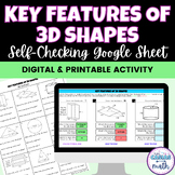 Identify and Classify Key Features of 3D Shapes Digital Ac