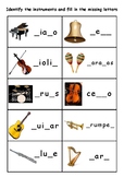Identify musical instruments