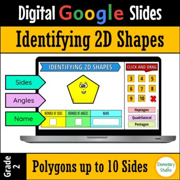 Preview of Identifying 2D Shapes - Polygons