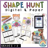 Identifying 2D Shapes and 3D Objects (Grade 1, Grade 2) Di