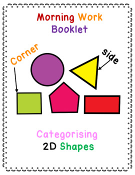 Preview of Identifying 2D shapes and their properties Free resources 
