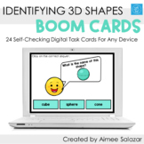 Identifying 3D Shapes Boom Cards / Digital Task Cards / Di