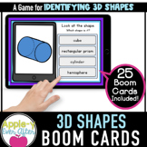 Identifying 3D Shapes | Boom Cards™ - Distance Learning