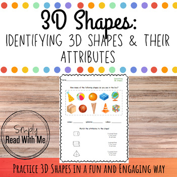 Preview of Identifying 3D Shapes and Their Attributes