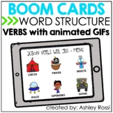 Identifying Action Verbs with Animated GIFs BOOM Cards™️ -