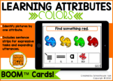 Identifying Attributes {COLORS} Boom Cards™ for Distance Learning