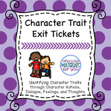 Identifying Character Traits - Any Text
