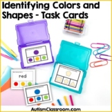 Identifying Colors and Shapes - Task Cards