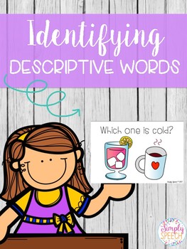 Preview of Identifying Descriptive Words/ Adjectives
