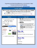 Identifying Elements on Periodic Table: Metals, Nonmetals 